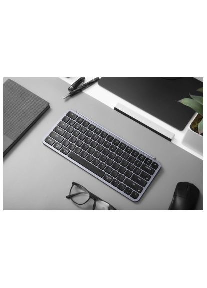 Клавиатура B1 Pro Wireless/Bluetooth/USB UA Space Gray (B1P-K1-UA) Keychron (369666804)
