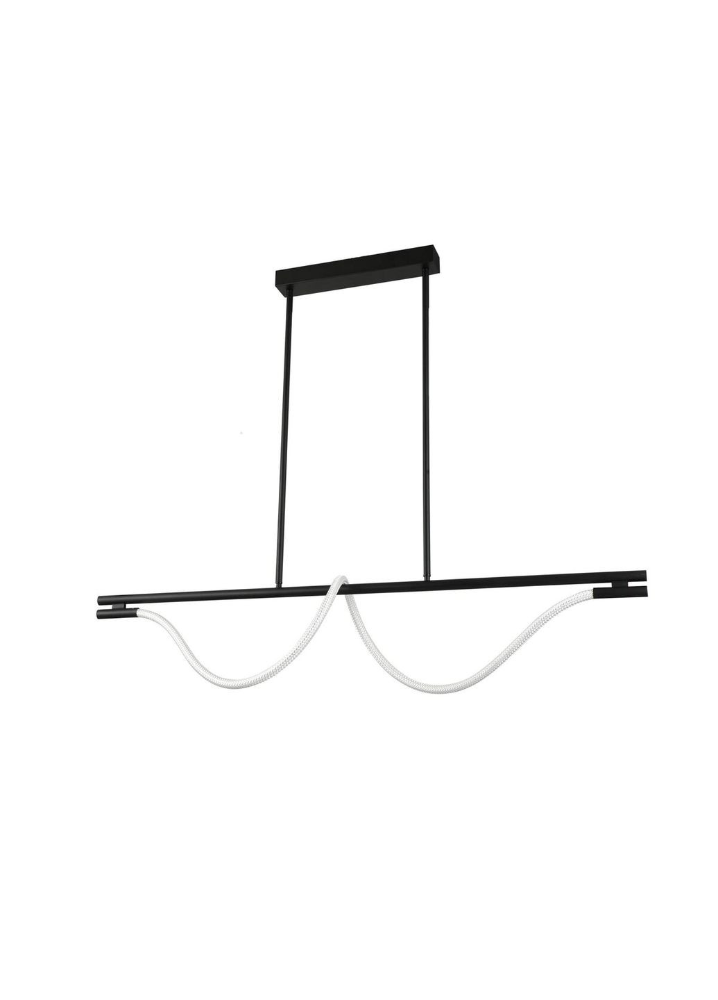 Светодиодный подвесной светильник G 2914/1000 74W Черный Valeso (340276347)