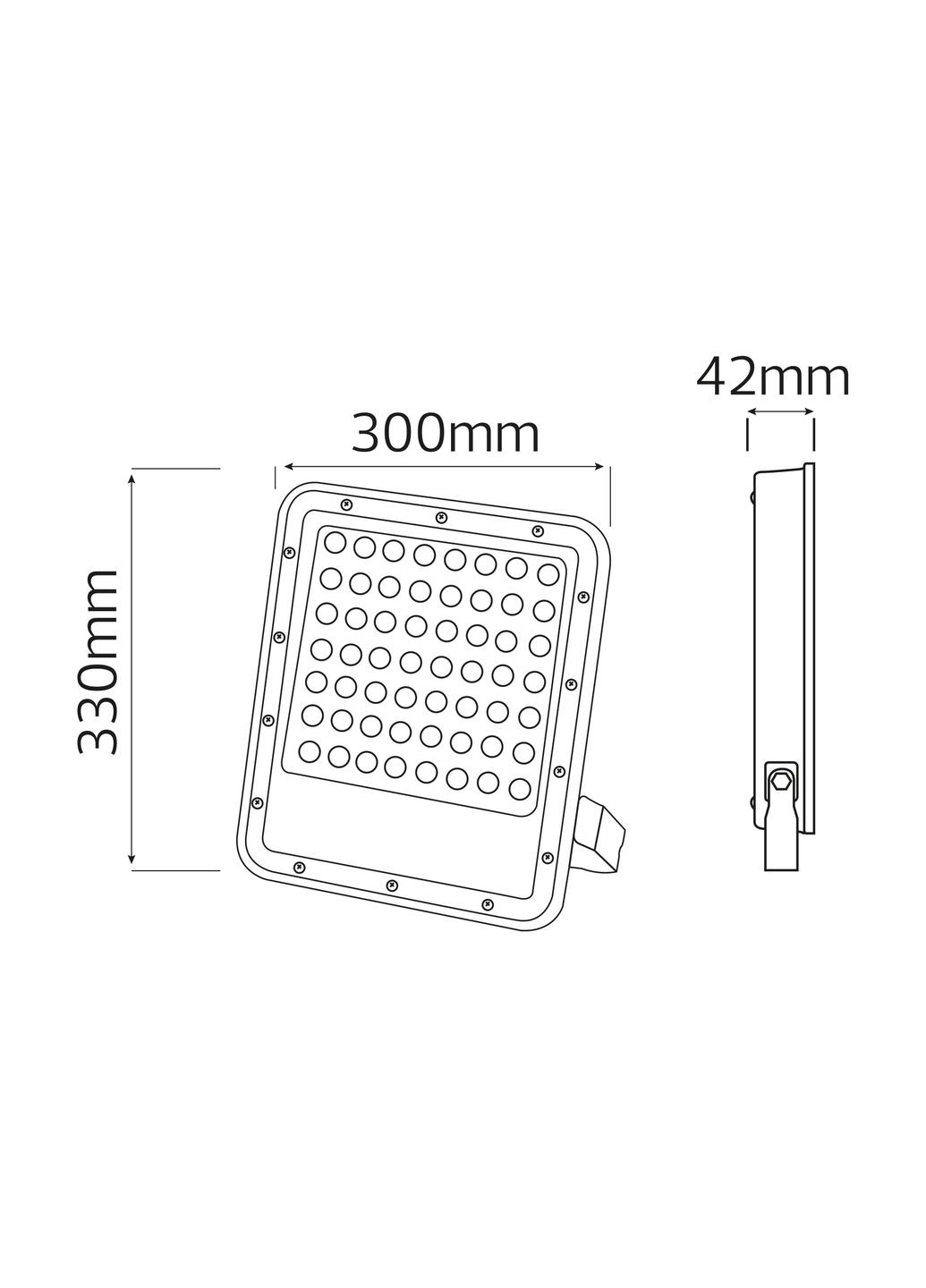 Прожектор светодиодный "OSELO-200" 200W 6400K Horoz Electric (346088469)