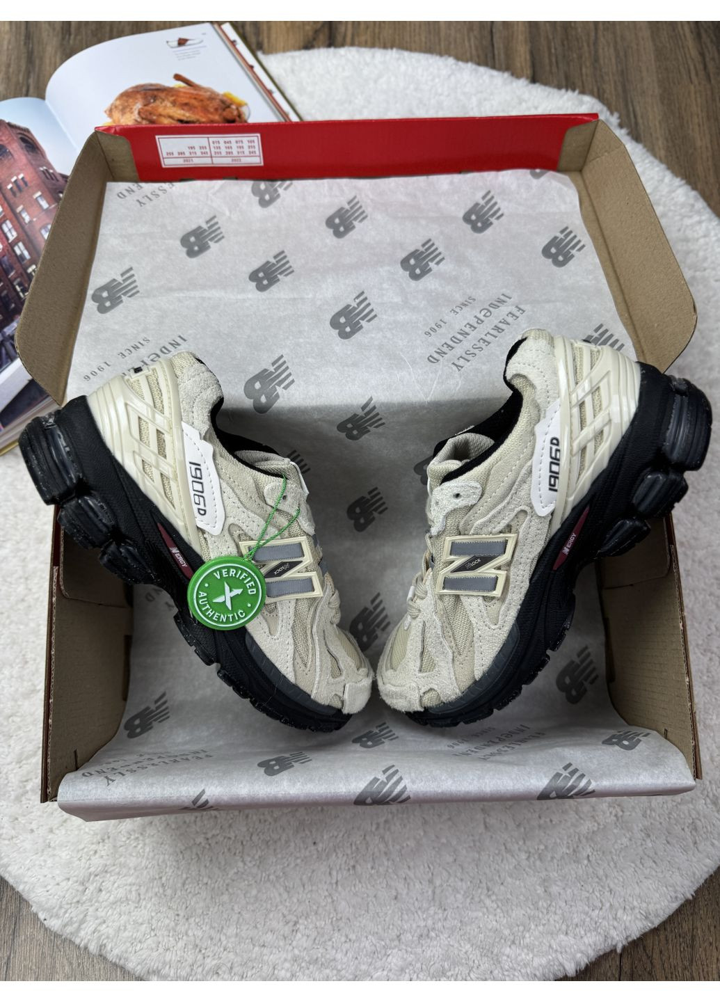 Комбіновані Осінні кросівки чоловічі new balance 1906d protection pack turtledove нью беланс 1906d No Brand