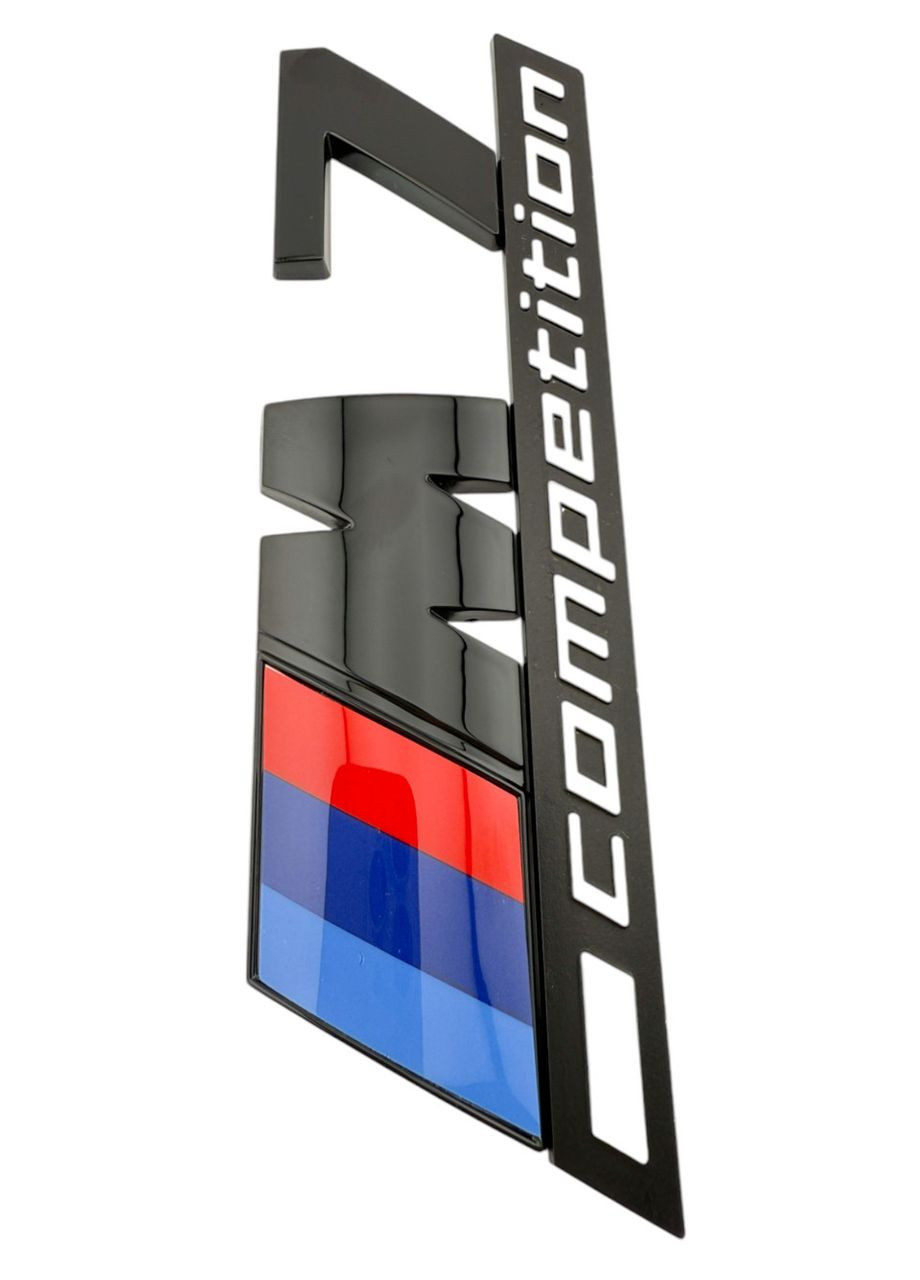 Емблема BMW Competition чорний глянець M7 (354698775)