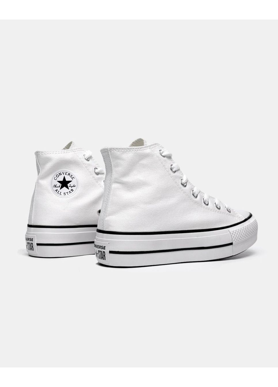 КЕДЫ ЖЕНСКИЕ CONVERSE WMNS CHUCK TAYLOR ALL STAR LIFT HIGH WHITE КОНВЕРС No Brand белые демисезоны (369388969)