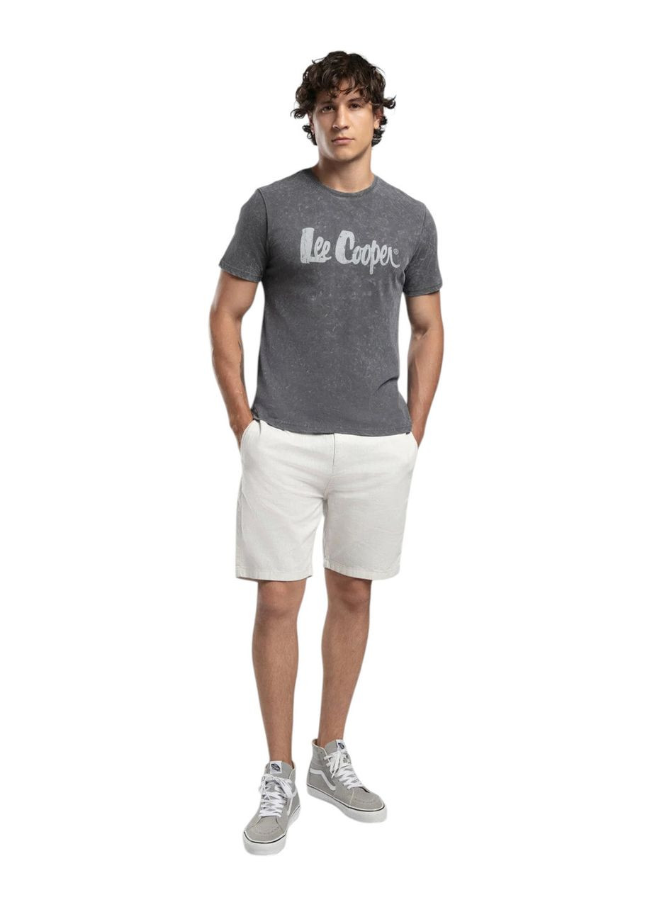 Сіра футболка чоловіча new drawing Lee Cooper