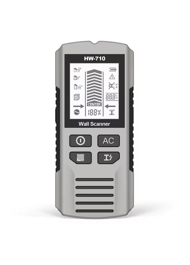 Багатофункціональний детектор прихованих об’єктів 6 в 1 HUXUAN HW-710 No Brand (347641192)