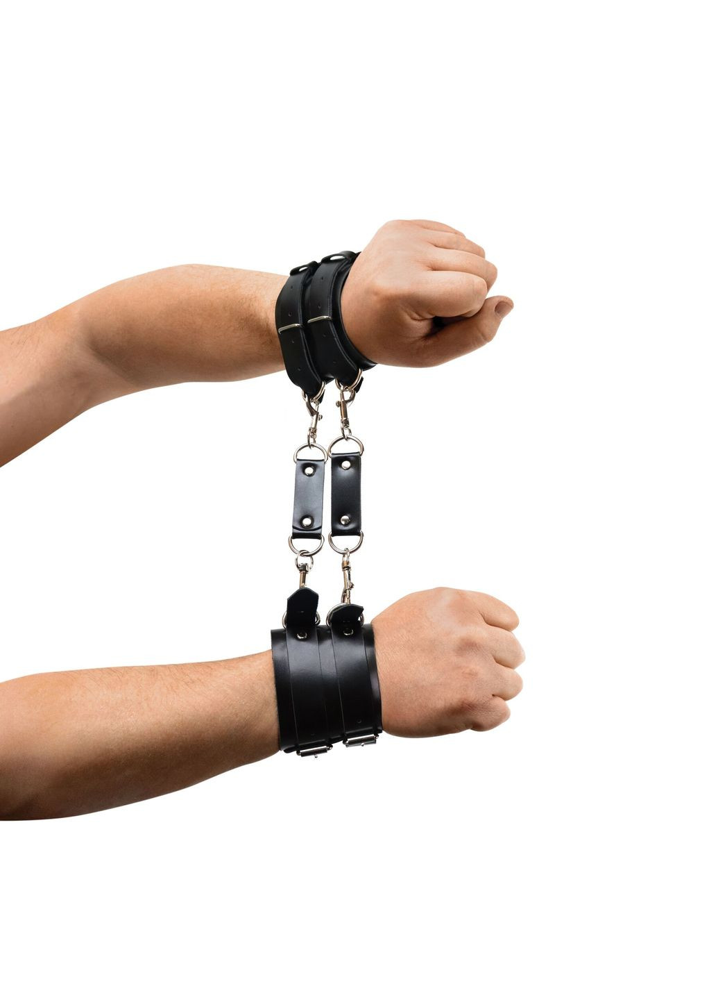 Наручники чоловічі - Handcuffs Dragons man з екошкіри, колір чорний Art of Sex (369952467)