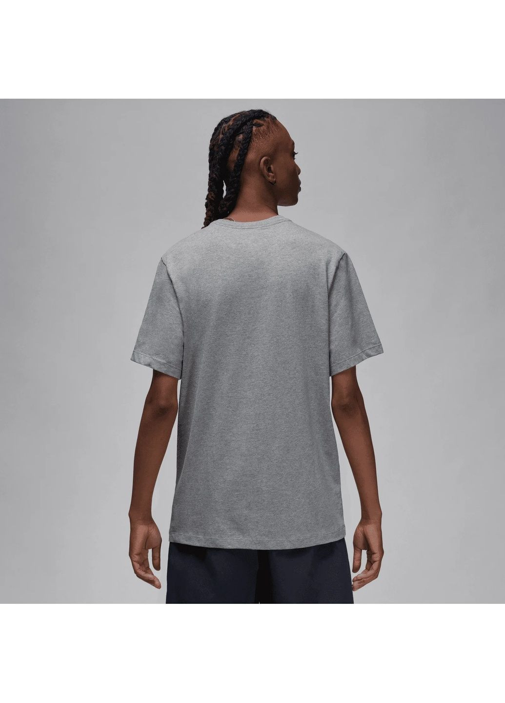 Сіра футболка чоловіча m j brand grey Air Jordan