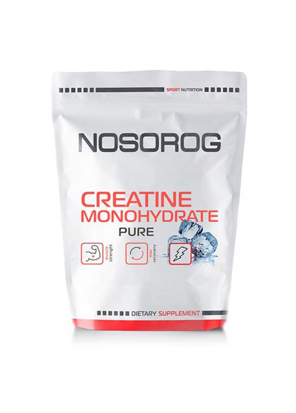 Креатин Creatine Monohydrate, 300 грам Nosorog Nutrition (293339589)