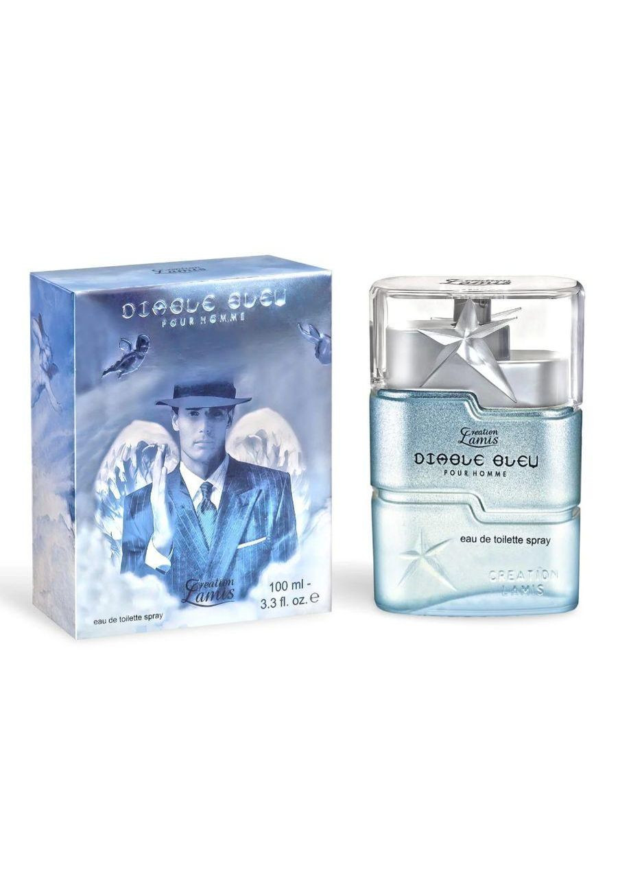 Туалетная вода мужская Diable Bleu 100 мл Creation Lamis (317273248)