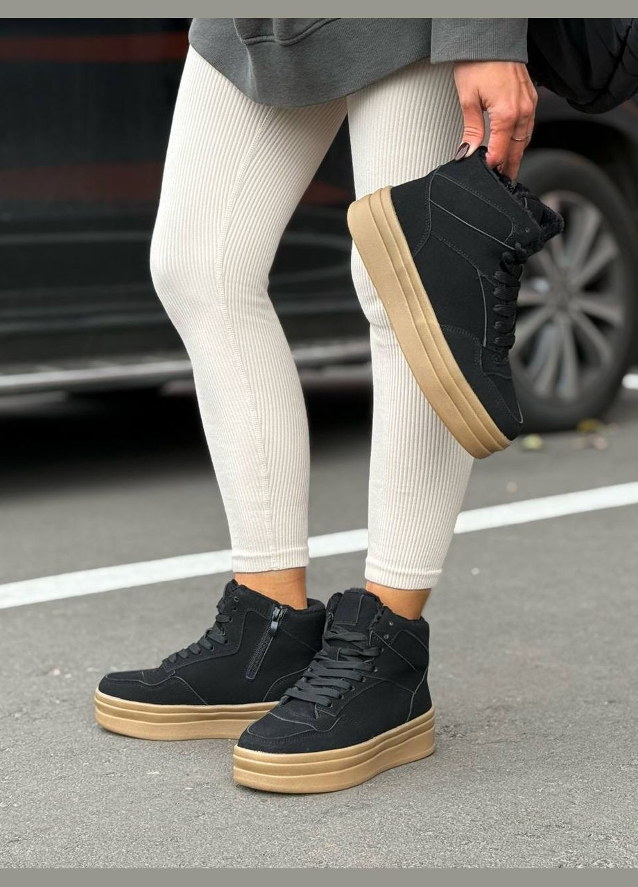 Кроссовки Vakko чёрные зима (314822706)