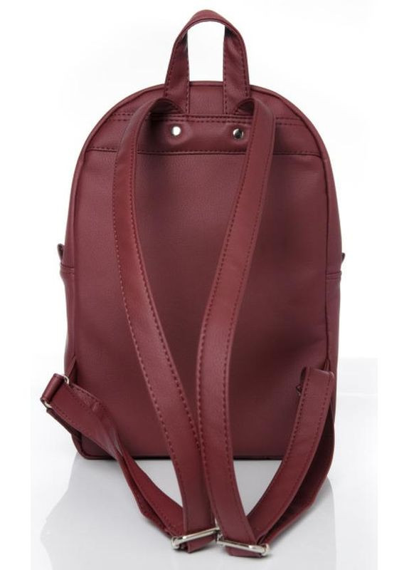 Рюкзак женский из экокожи 8 л городской маленький Бордовый 39753 Sambag (355884735)