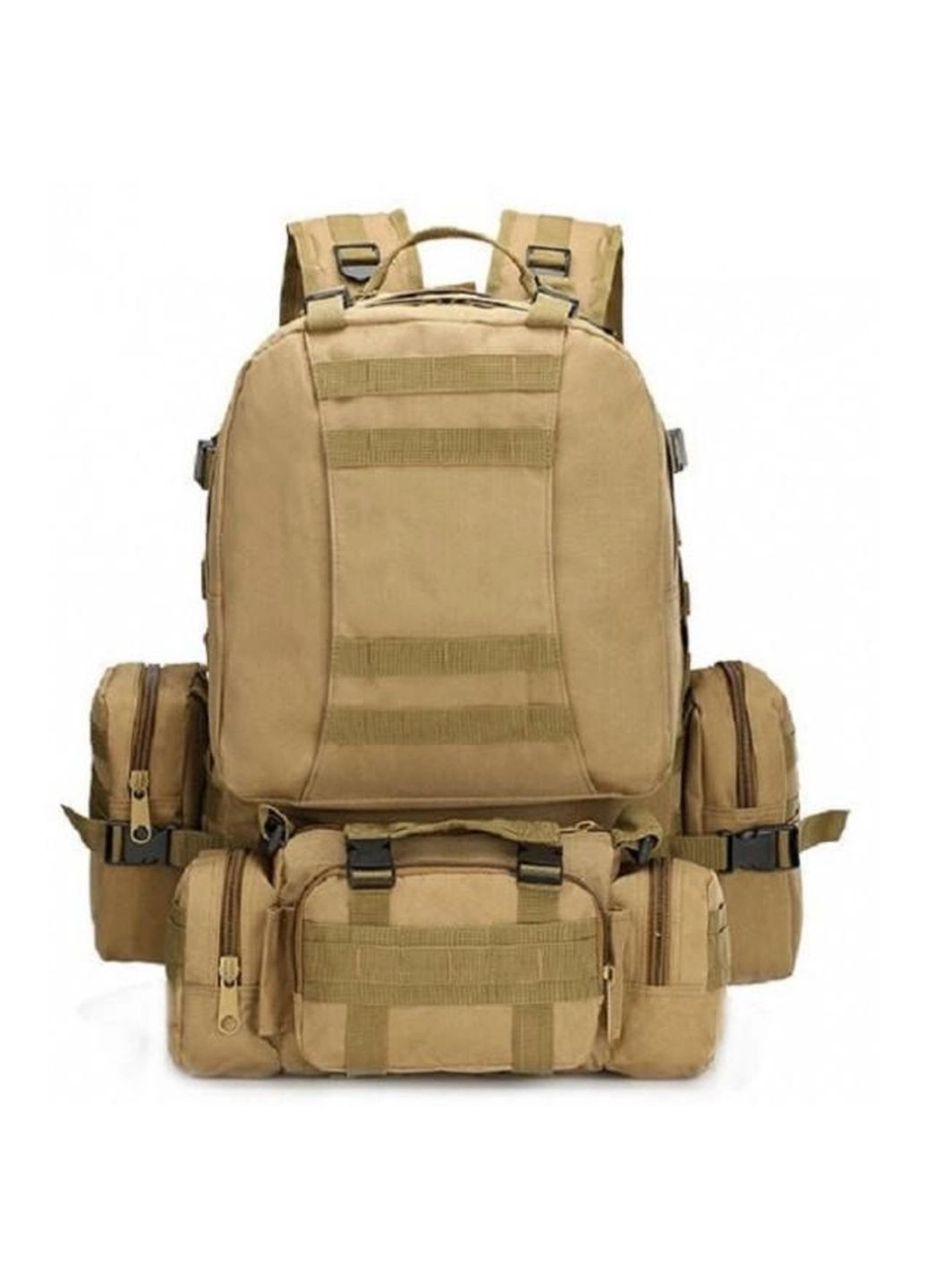 Тактичний похідний рюкзак на 56 л D3-GGL-402 Койот Solve (282822860)