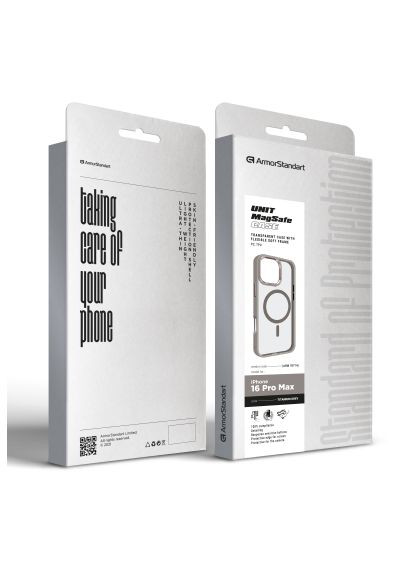Чохол до мобільного телефона (ARM78714) ArmorStandart Unit MagSafe Apple iPhone 16 Pro Max Titanium Grey (364629481)