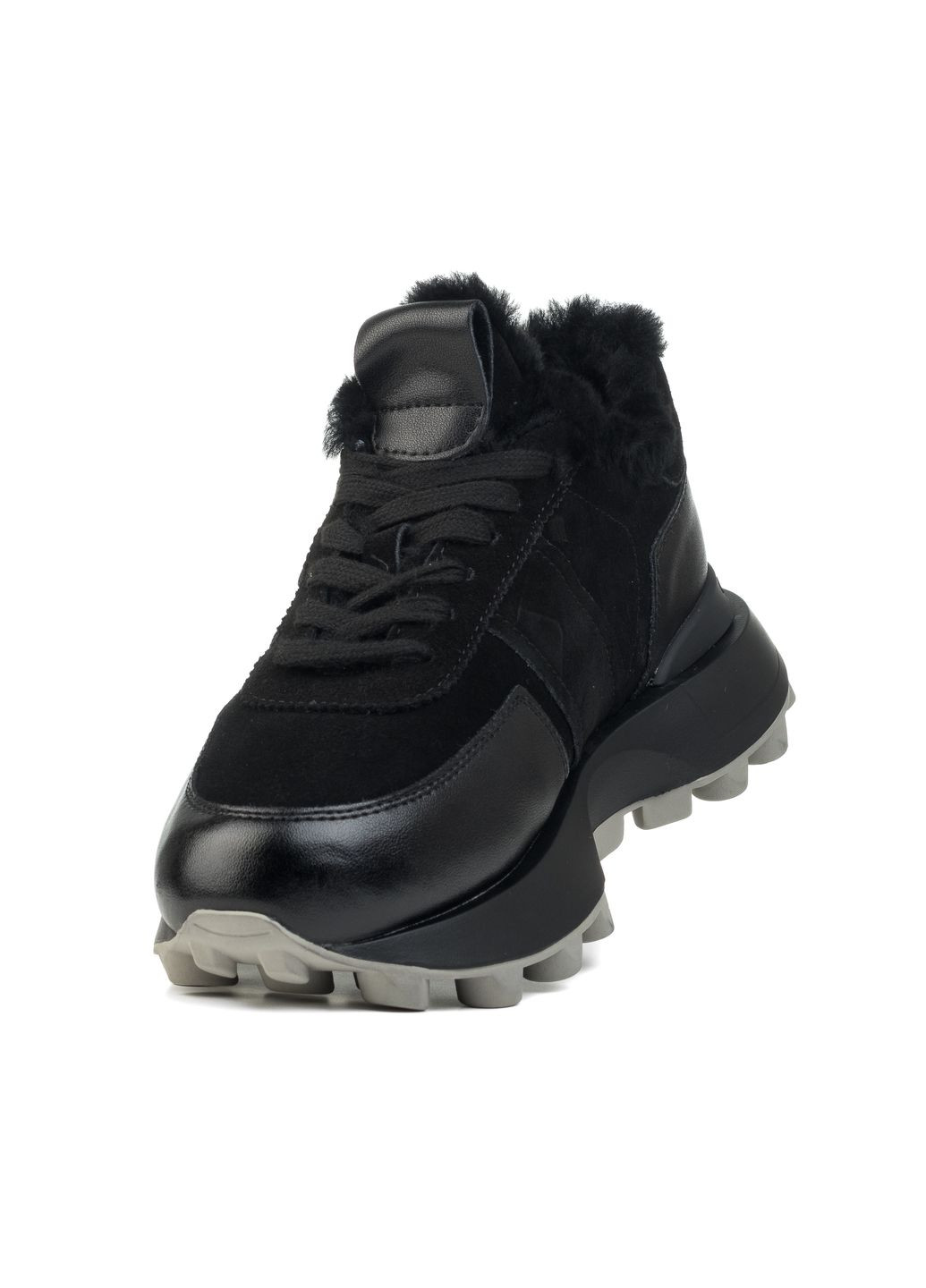 Кроссовки (1918Ц) Vensi чёрные зима (328913574)