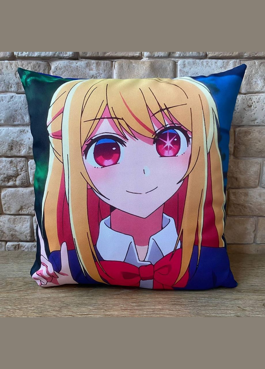 Подушка аниме Звездное дитя 33х33 см No Brand (331905419)