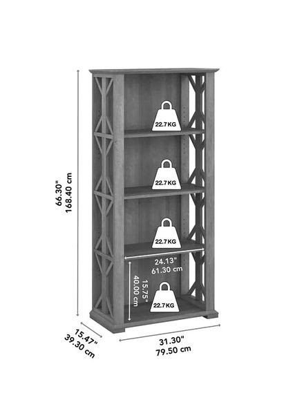 Стеллаж кухонный из дерева Ламетс капучино (СТА-022109) No Brand (327845563)