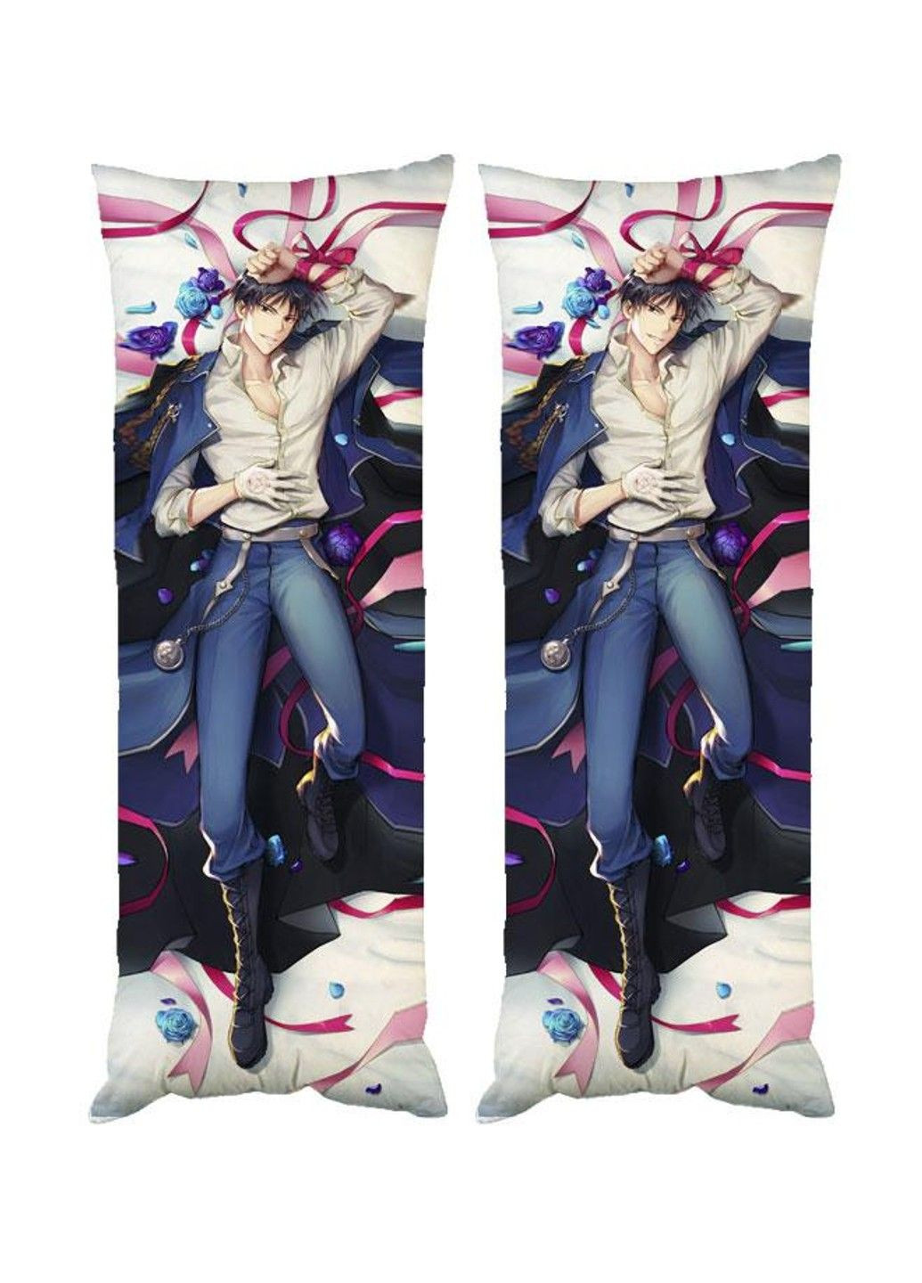 Подушка дакімакура Сталевий Алхімік Рой Мустанг декоративна ростова подушка для обіймання двостороння No Brand (328314947)