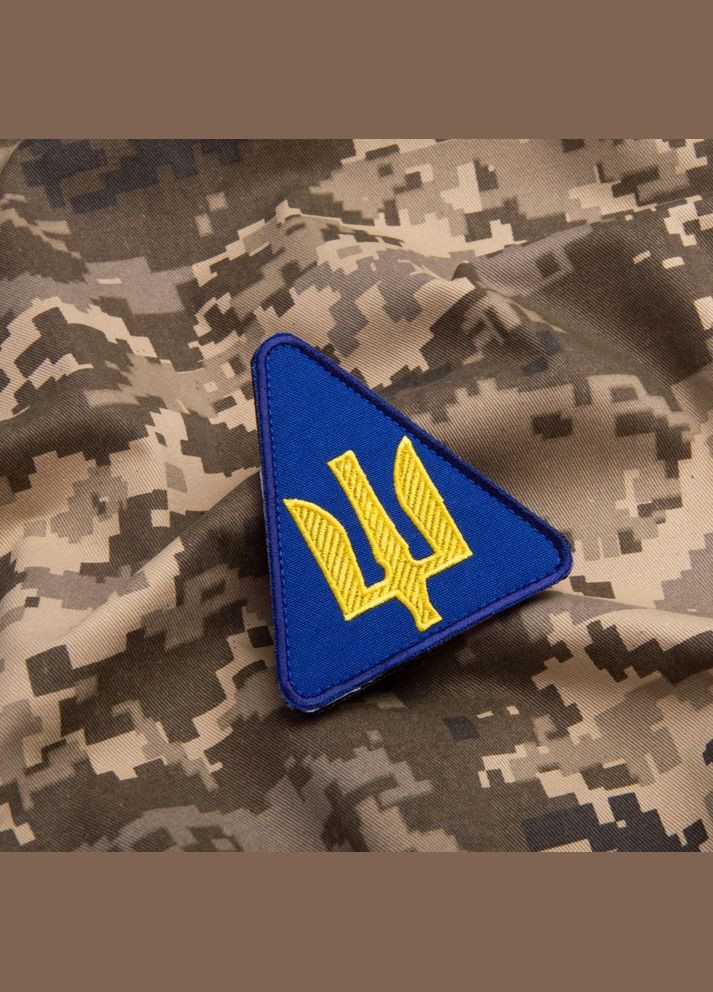 Шеврон нашивка на липучці Повітряні сили України 9,3х8,2 см IDEIA (275869438)