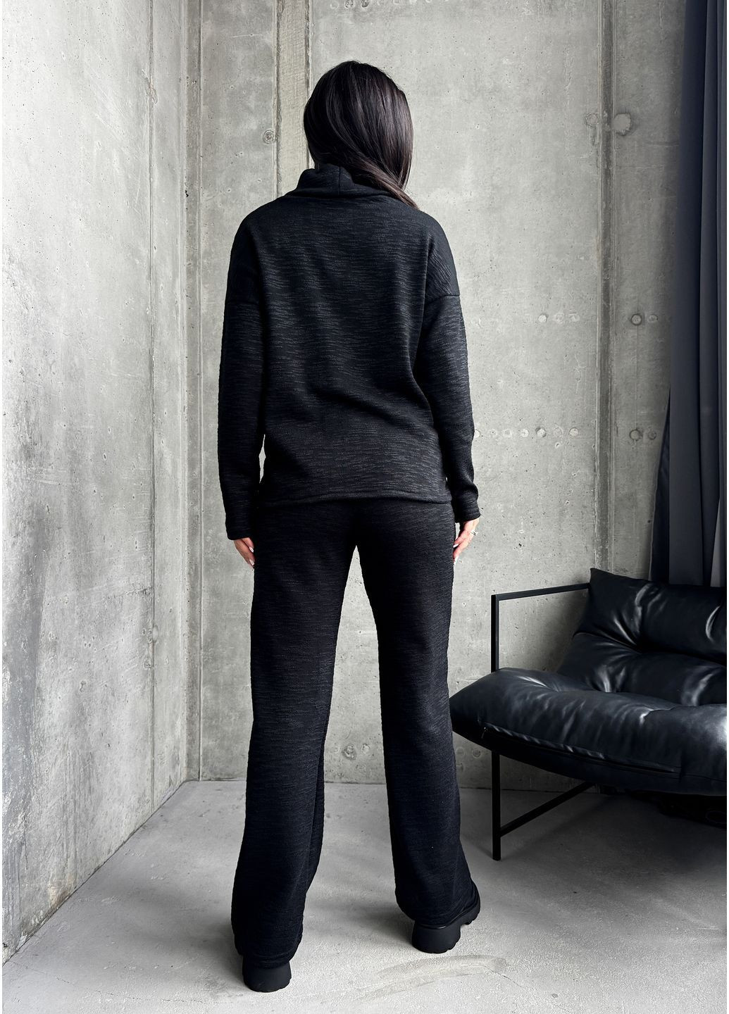 М'який жіночий костюм меланж з ангорою INNOE Костюм (365960471)