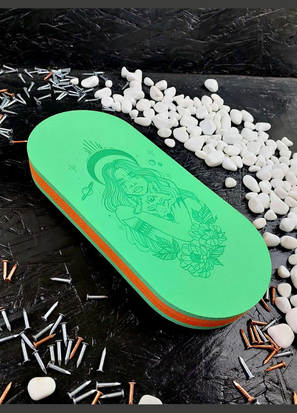 Доска садху для девушки с рисунком. No Brand анатомічні (342328891)