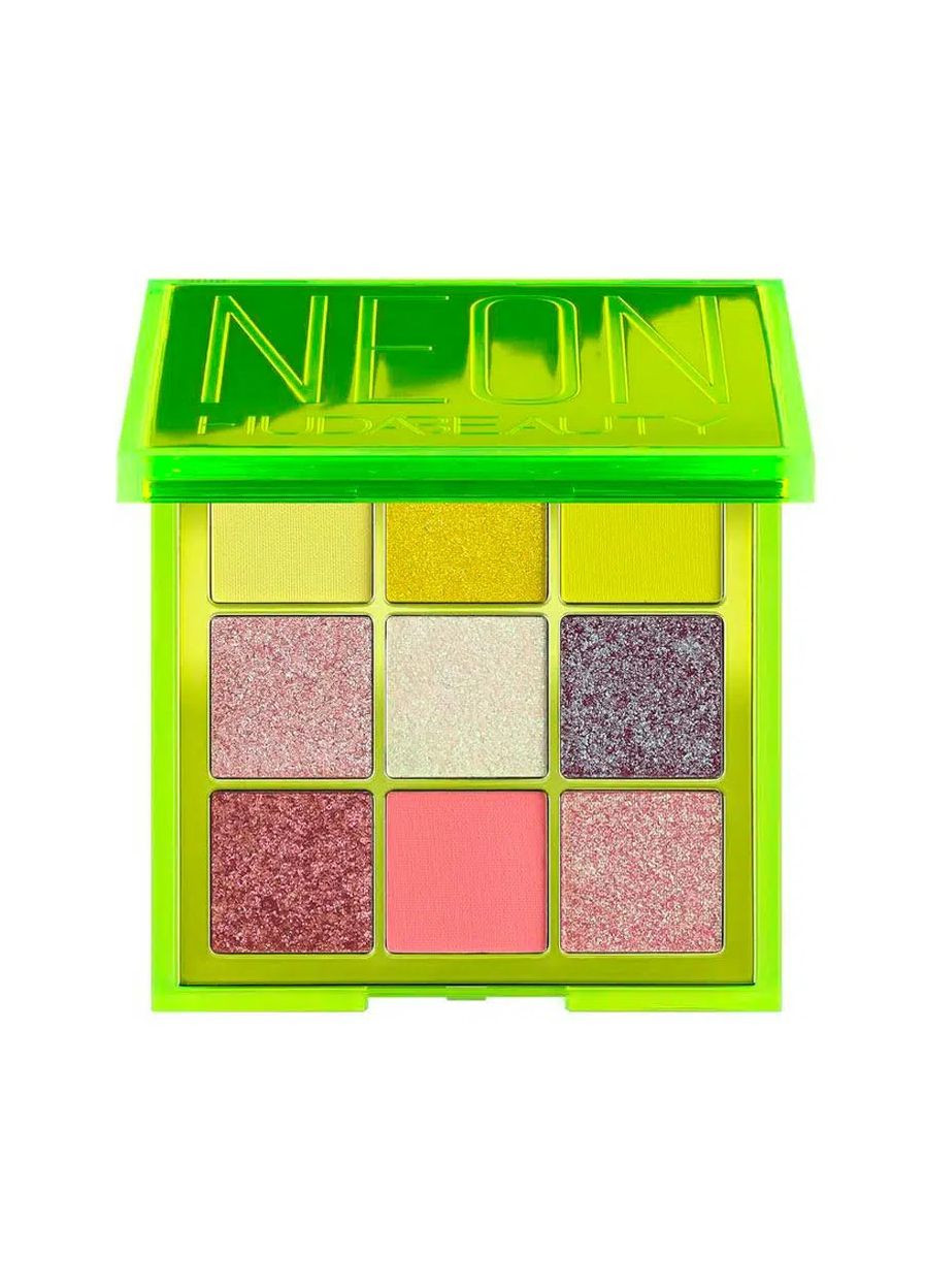 Неоновые тени для век Neon Green Obsessions Huda Beauty (352749166)