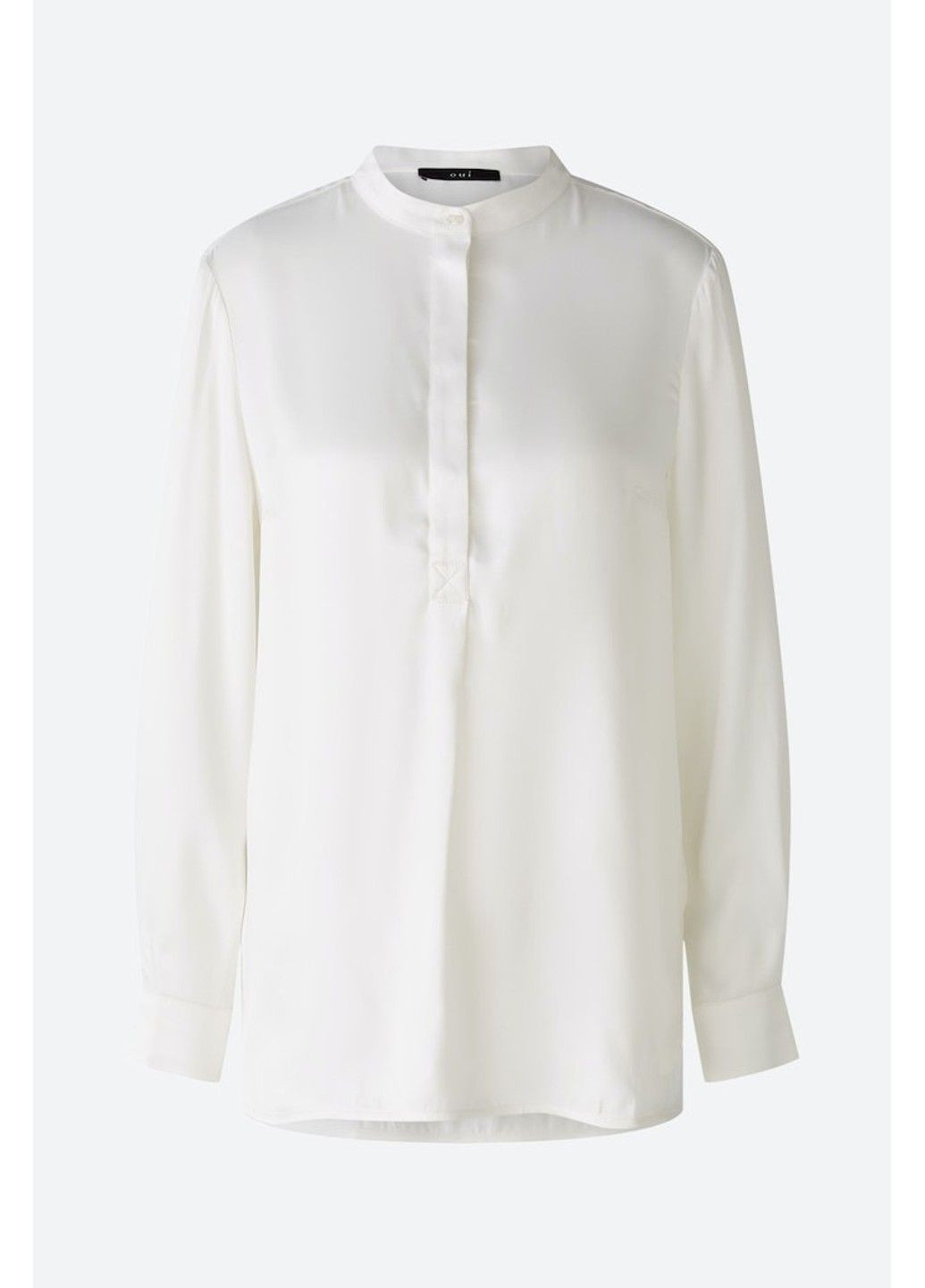 Белая демисезонная женская рубашка 79592 2638 белый 46 Oui