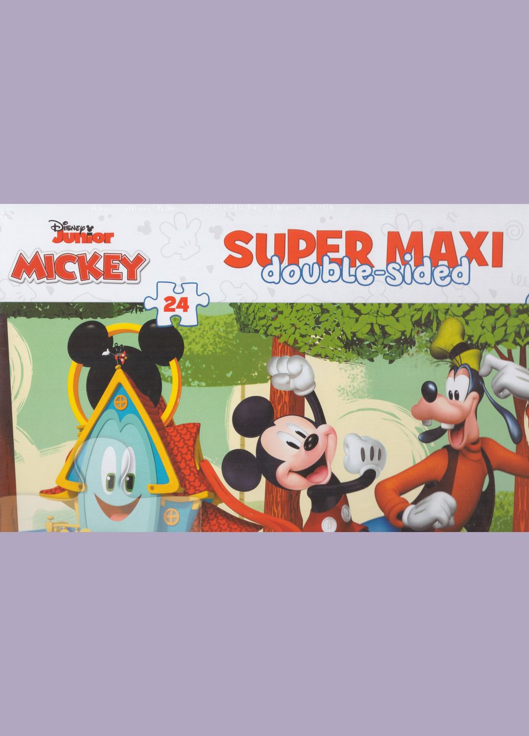 Пазли + розмальовка Super Maxi "Веселий будиночок" / "Дісней: "Міккі-Маус" (24 ел.) 41012 ( ) Trefl (328944866)