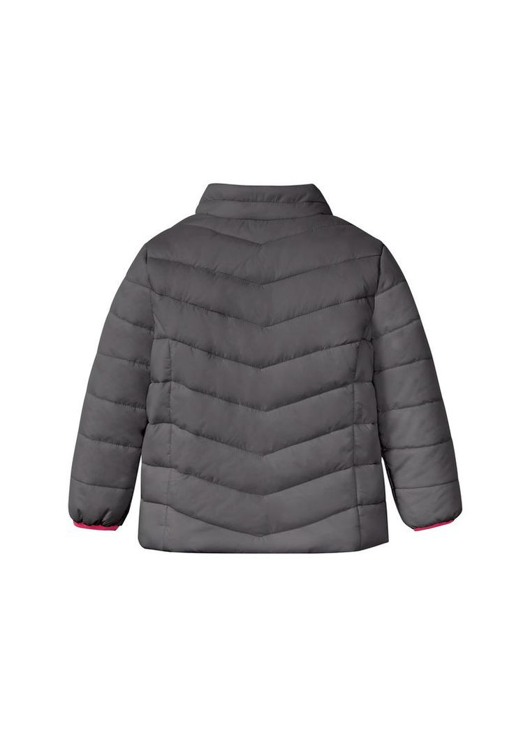 Сіра демісезонна куртка демісезонна водовідштовхувальна та вітрозахисна для дівчинки 342168 сірий Lupilu
