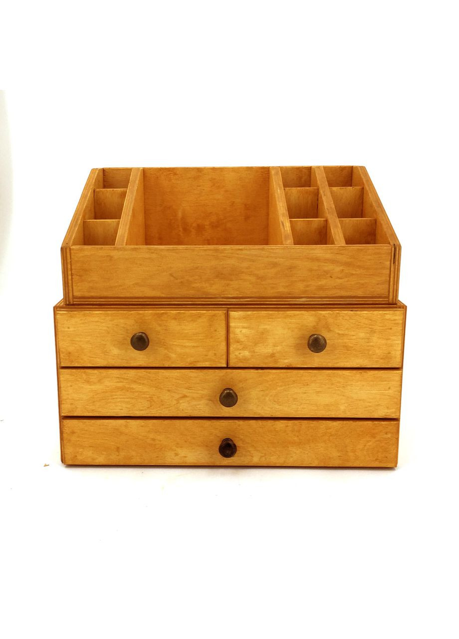 Настольный органайзер из дерева Ашвуд карри (КНЦ-007003) No Brand (328227560)