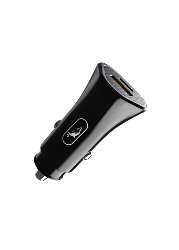 Автомобильное зарядное устройство для SZ16L PD+QC3.0 (2USB, 3.1A) Black (AZP-000088) + кабель Lightning SkyDolphin (370618846)