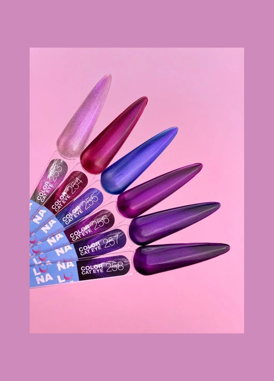 Гель-лак LunaMoon Color Cat Eye №257,8 мл Luna (368878072)