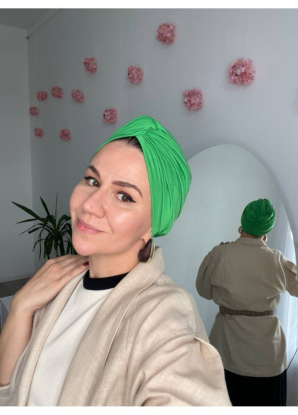 Тюрбан трикотажний BANDANA QUEEN (366239294)