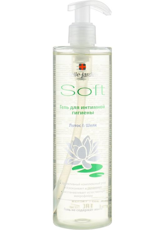 Гель для інтимної гігієни "Лотос і шовк" Soft 400ml (506467-28134) Belle Jardin (368610723)