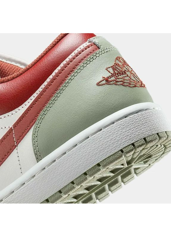 Білі кросівки air 1 low 553558-133 Jordan Air 1 Low