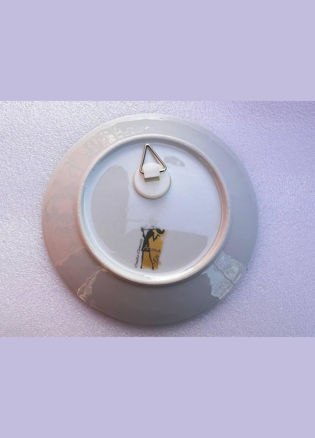 Декоративная тарелка Святая Богородица 13 см 209T24 (4) фарфор BonaDi (313102196)