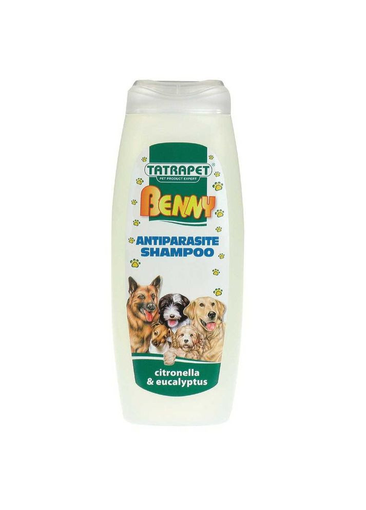 Шампунь для собак Benny противопаразитарный с цитронеллой и эвкалиптом 200 мл 481.48 TATRAPET (278309964)