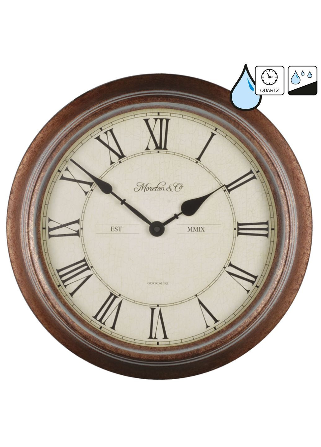 Годинник настінний WT7006 Brown (WT7006) Technoline (302365102)