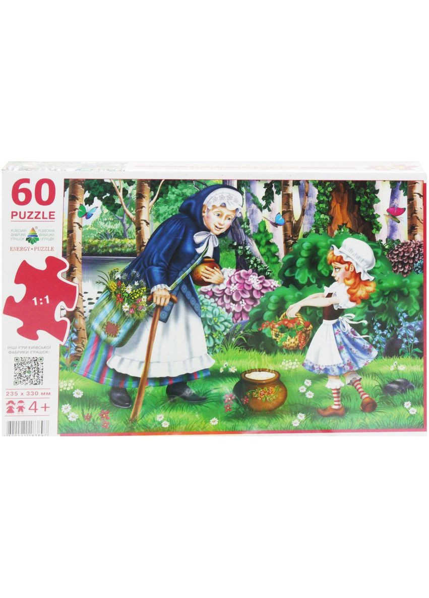 Пазлы детские "Горшочек каши", 60 элементов (83897) Київська фабрика іграшок (362431453)