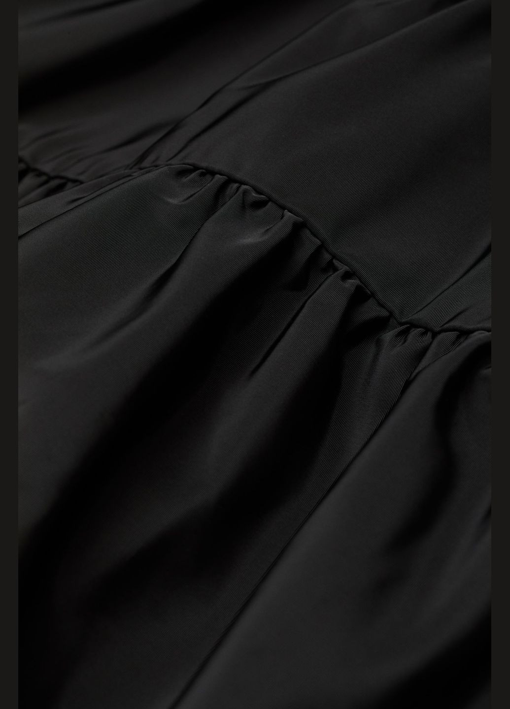 Черное повседневный платье H&M однотонное