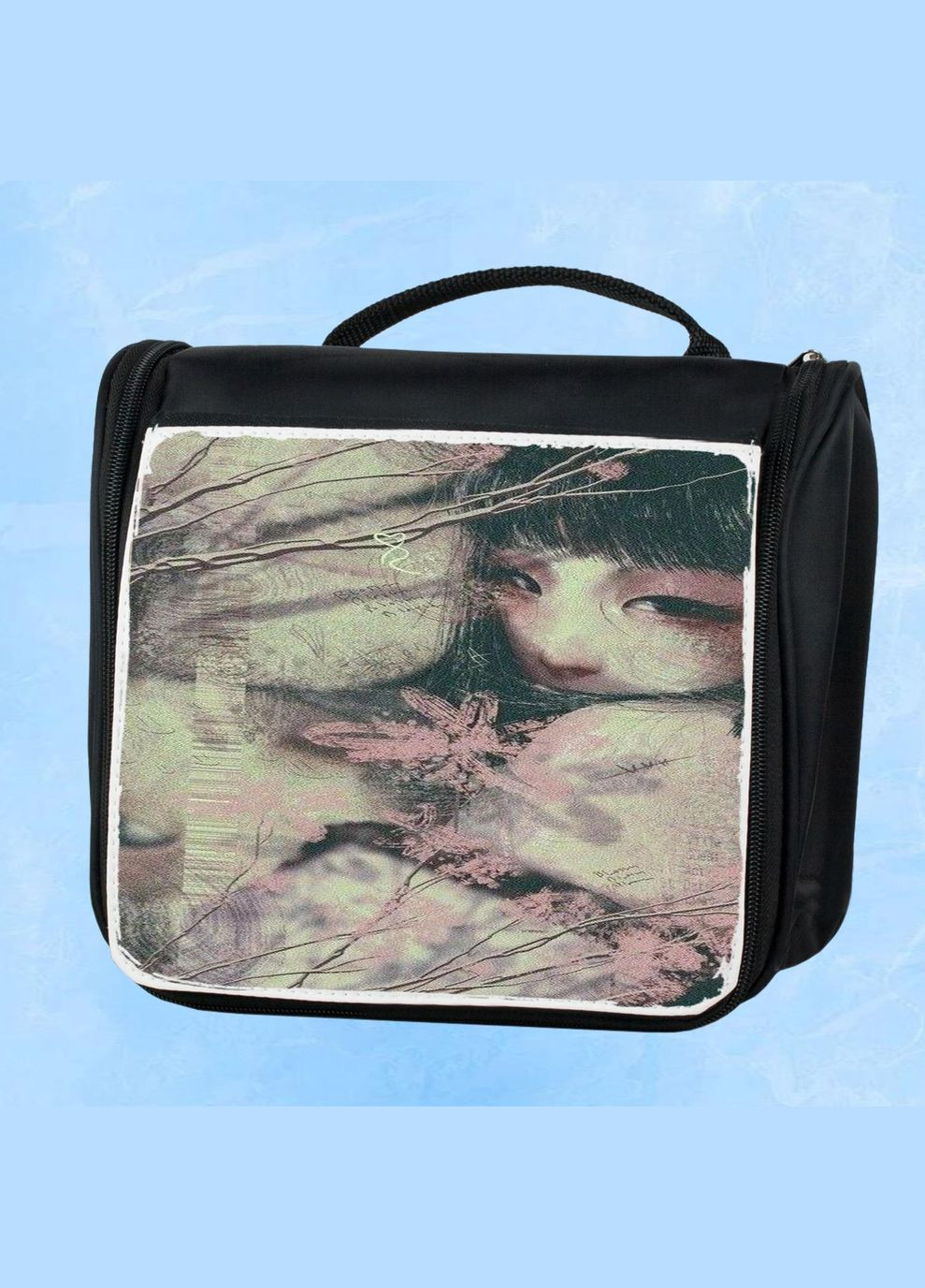 Дорожня сумка - органайзер для косметики несессер Art #243 Чорна No Brand (318676991)