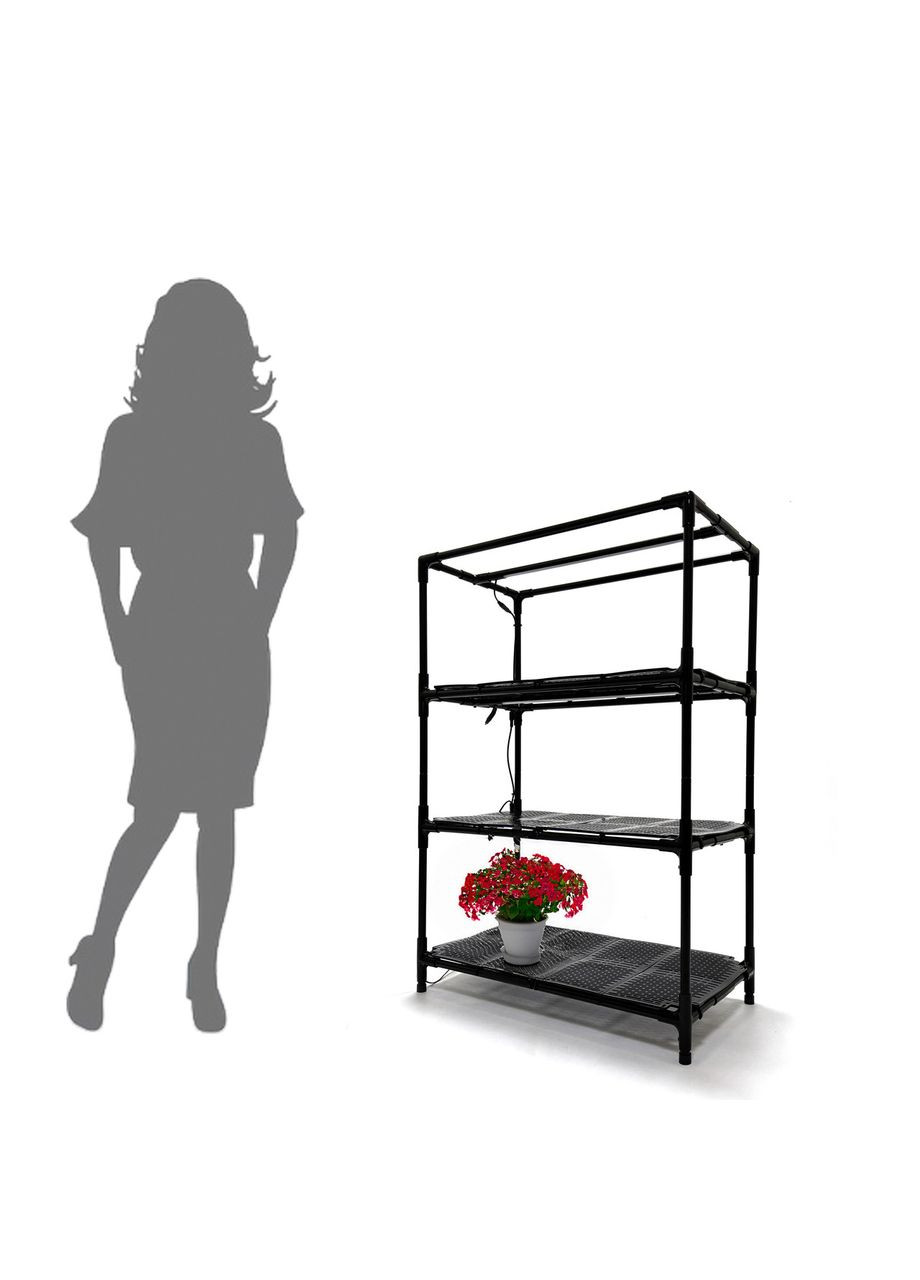 Автоматичний 3х рівневий пророщувач Fogel Plus для квітів, розсади, мікрозелені з фітосвітлом та зволожувачем BIOM Metaplant (364274697)