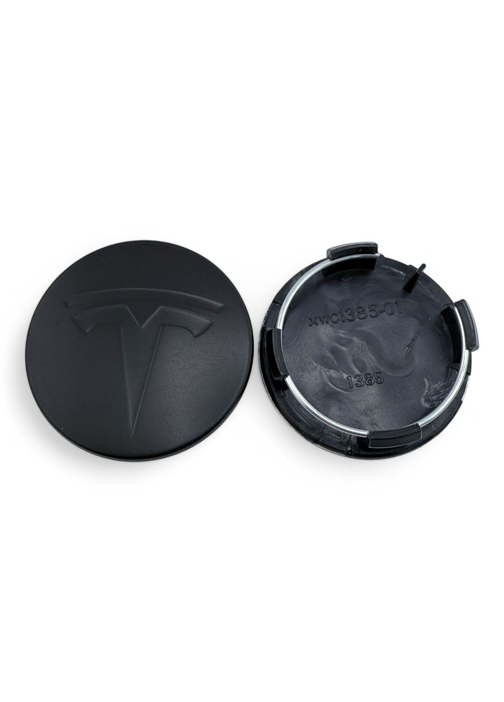 Колпачки для дисков Тесла заглушки для дисков 57/50 мм черный мат. (4 шт.) Tesla (364462729)