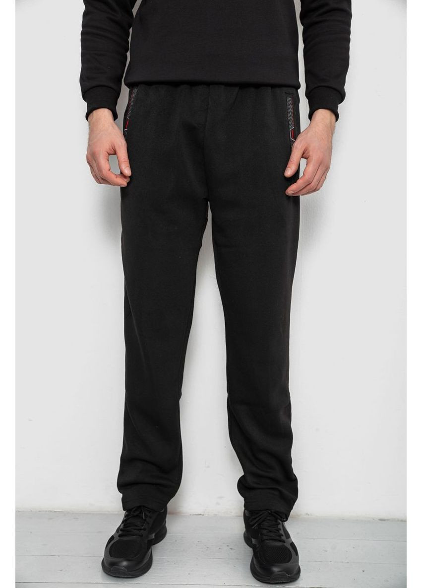 Черные спортивные, кэжуал демисезонные брюки Ager