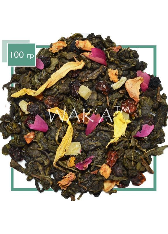 Чай зелений Чарівний сад, 100 г WAK'A (276839925)
