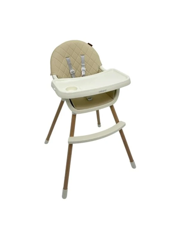 Стілець для годування 2 в 1 Evo, beige (45686) Velano (398709805)