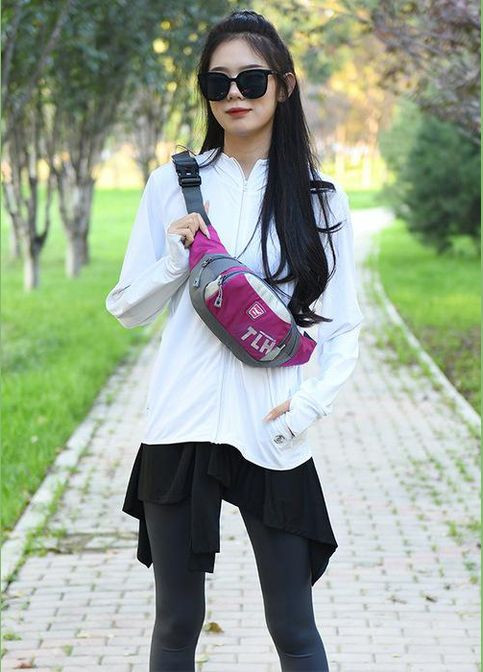 Поясна сумка слінг Tanluhu . 4,5л. 37х15х8см. Чорна. Сумка бананка. Bd Sport (311222355)