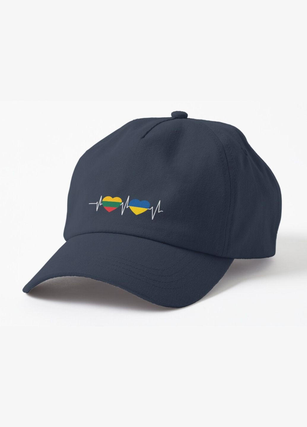 Кепка Унісекс з патріотичним принтом Lithuania Ukraine Литва Україна Malfini (318401799)