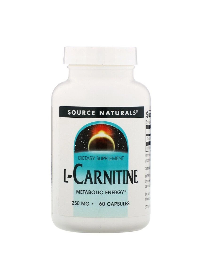 L-Карнитин Фумарат, 60 капсул Source Naturals (369741750)