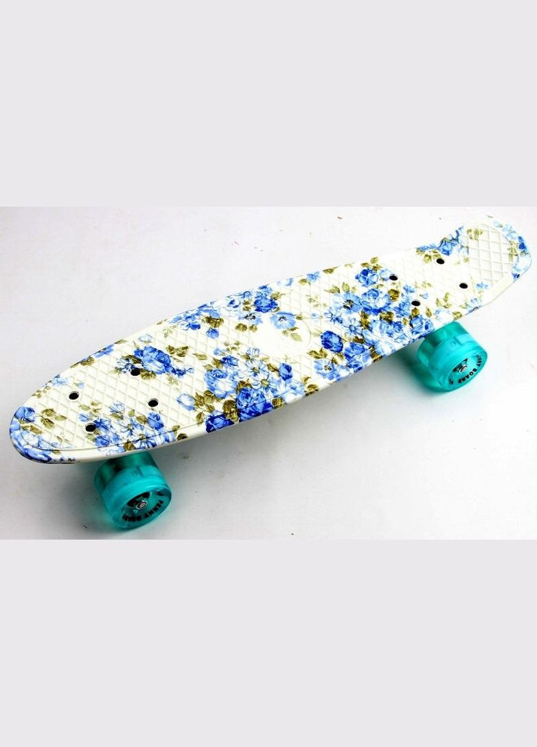 Пенні борд "Flowers" (світяться колеса) - PG05 Penny (340909478)