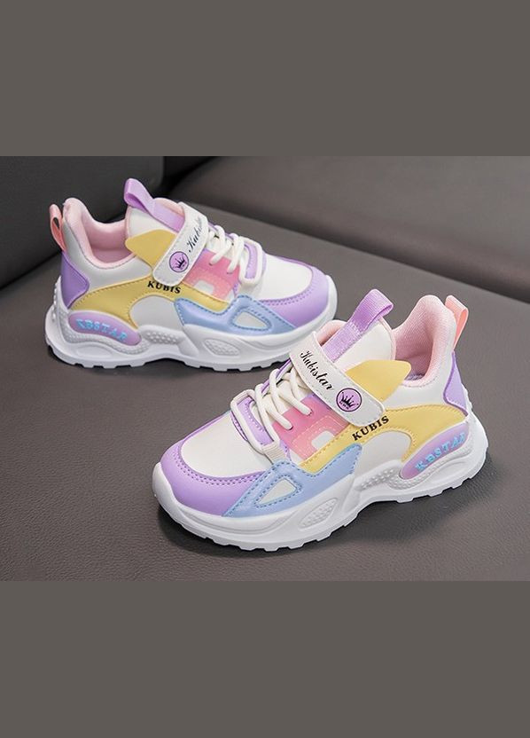 Білі всесезонні дитячі кросівки No Brand Tezaz