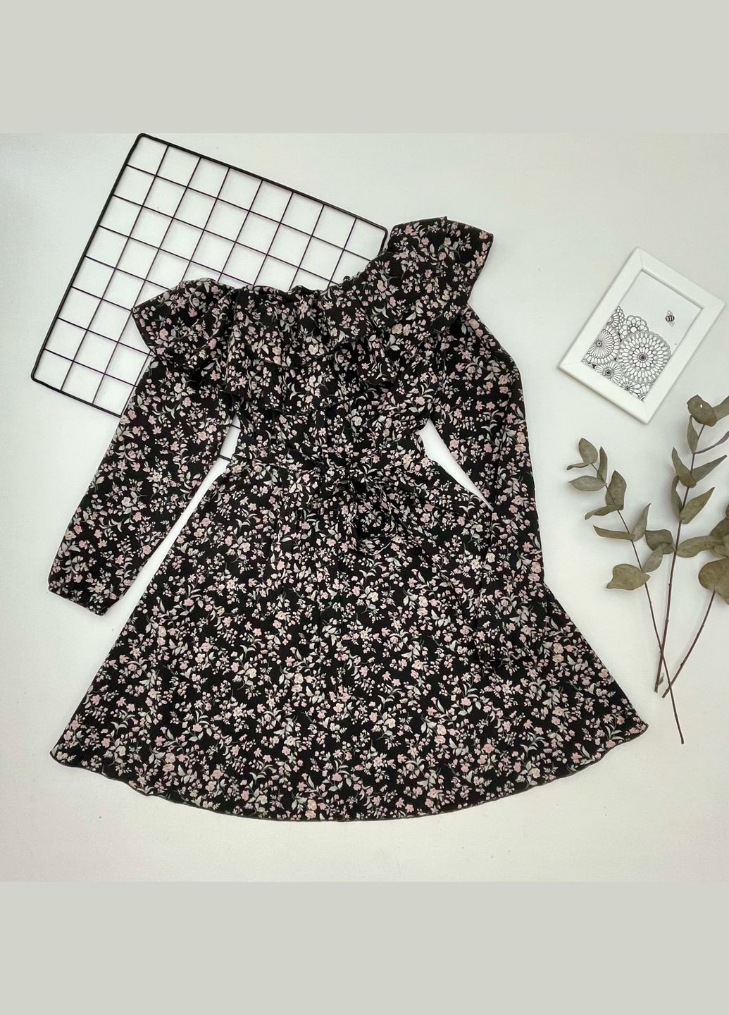 Чёрное воздушное платье для принцессы Україна (305236597)